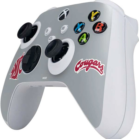 WSU Cougars Logo Xbox Series S Controller Skin